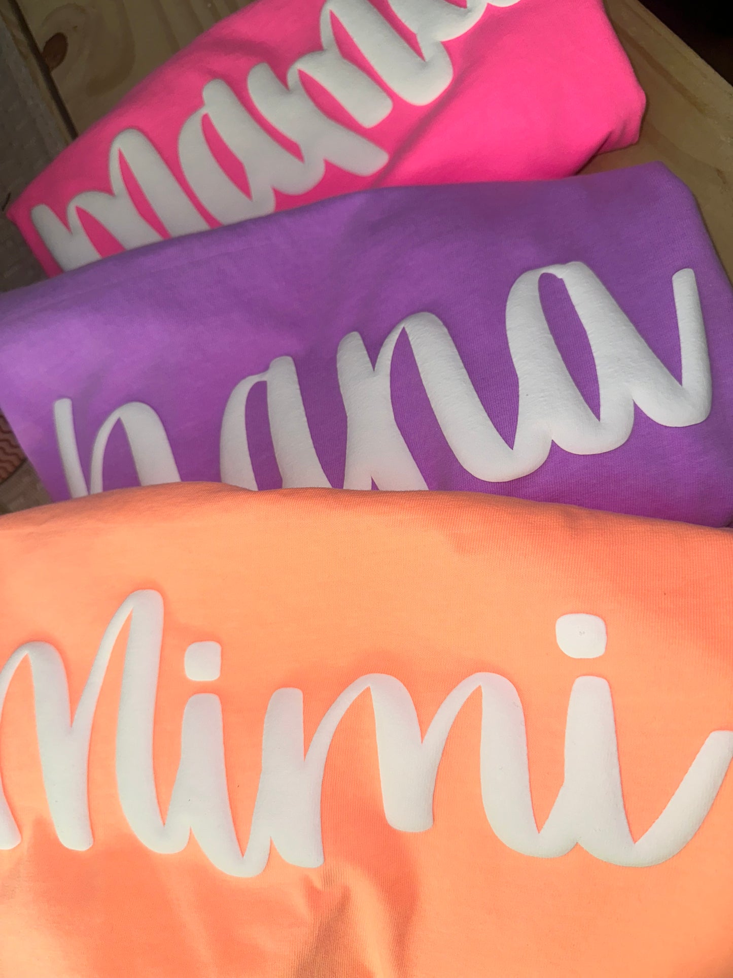 Neon Puff Printed Tee