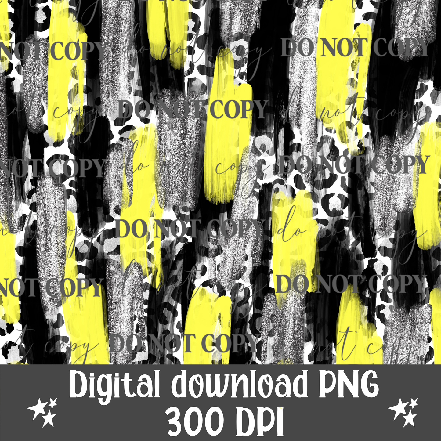 Lemon & Glitter Digital Paper