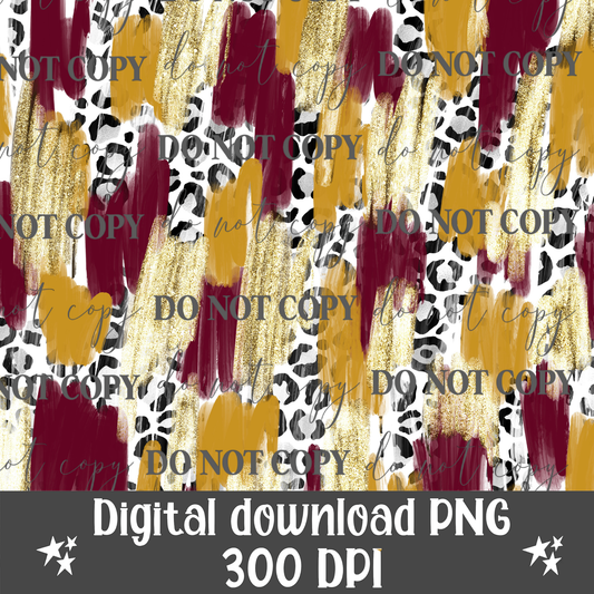 Maroon & Gold Digital Paper