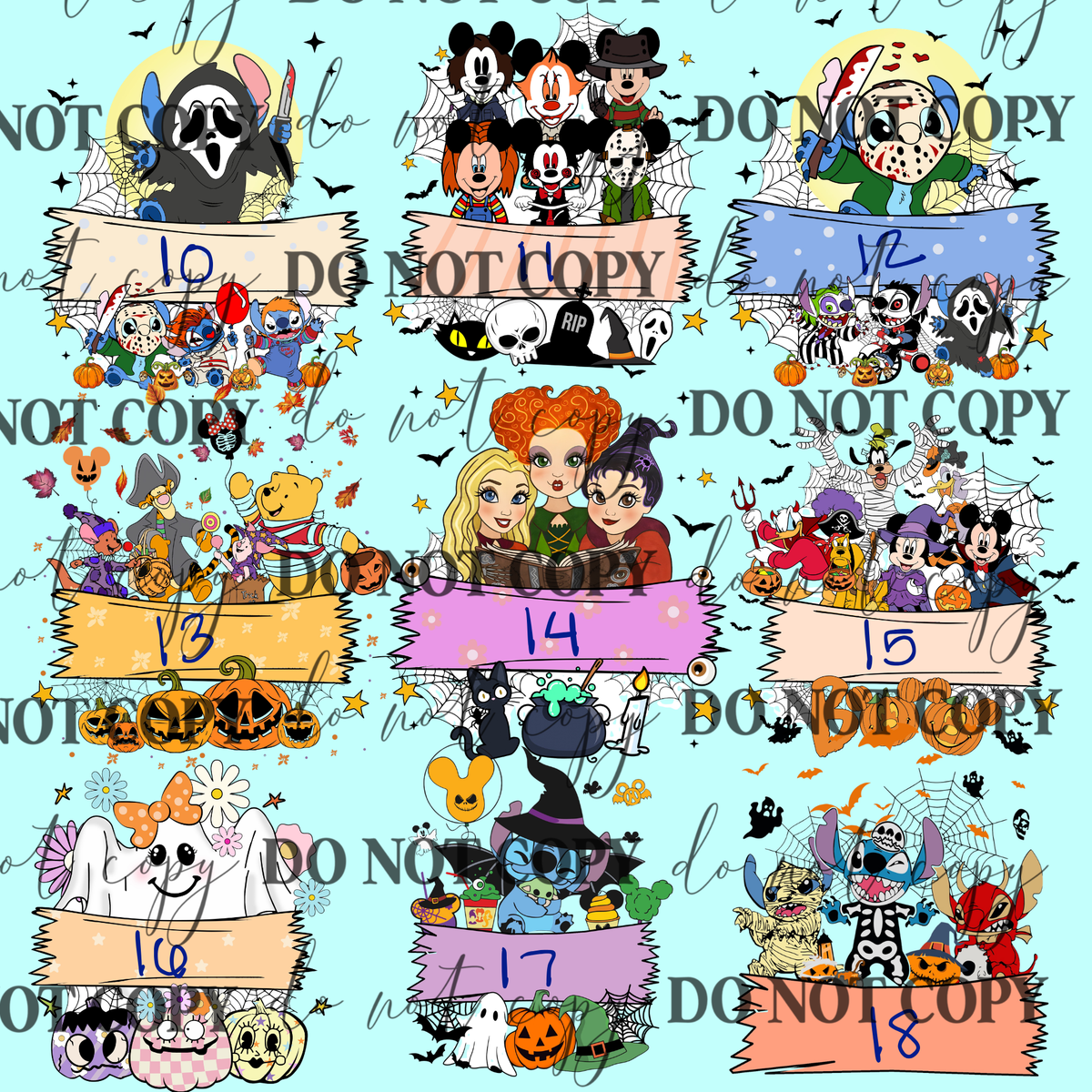 Custom Name Halloween Trick or Treat Tote