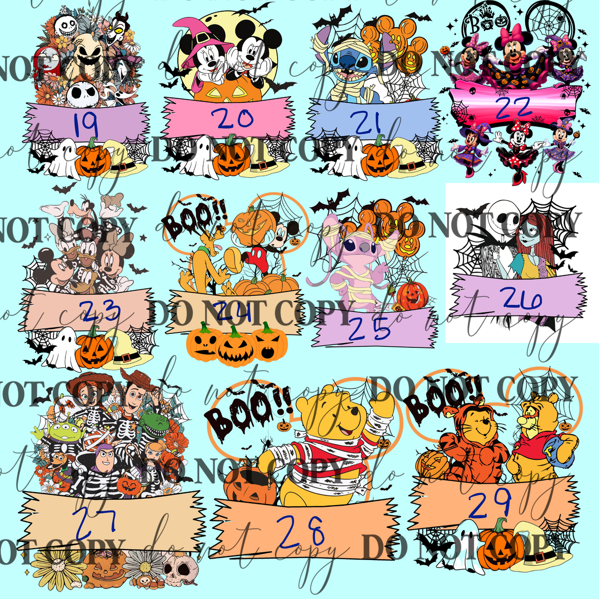 Custom Name Halloween Trick or Treat Tote