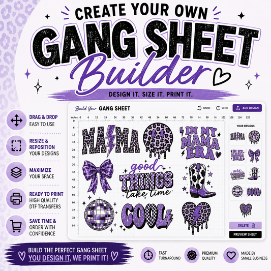 Build Your Own Gang Sheet