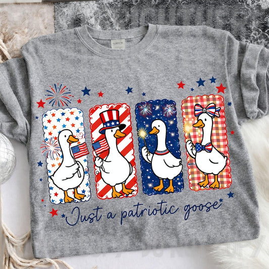 Just a Patriotic Goose T-Shirt