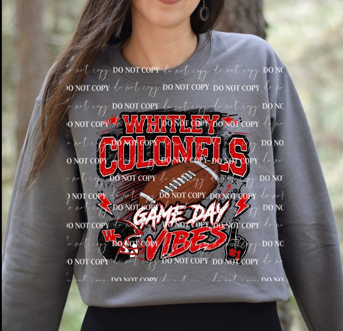 Whitley Colonels Game Day Vibes Adult Sizing