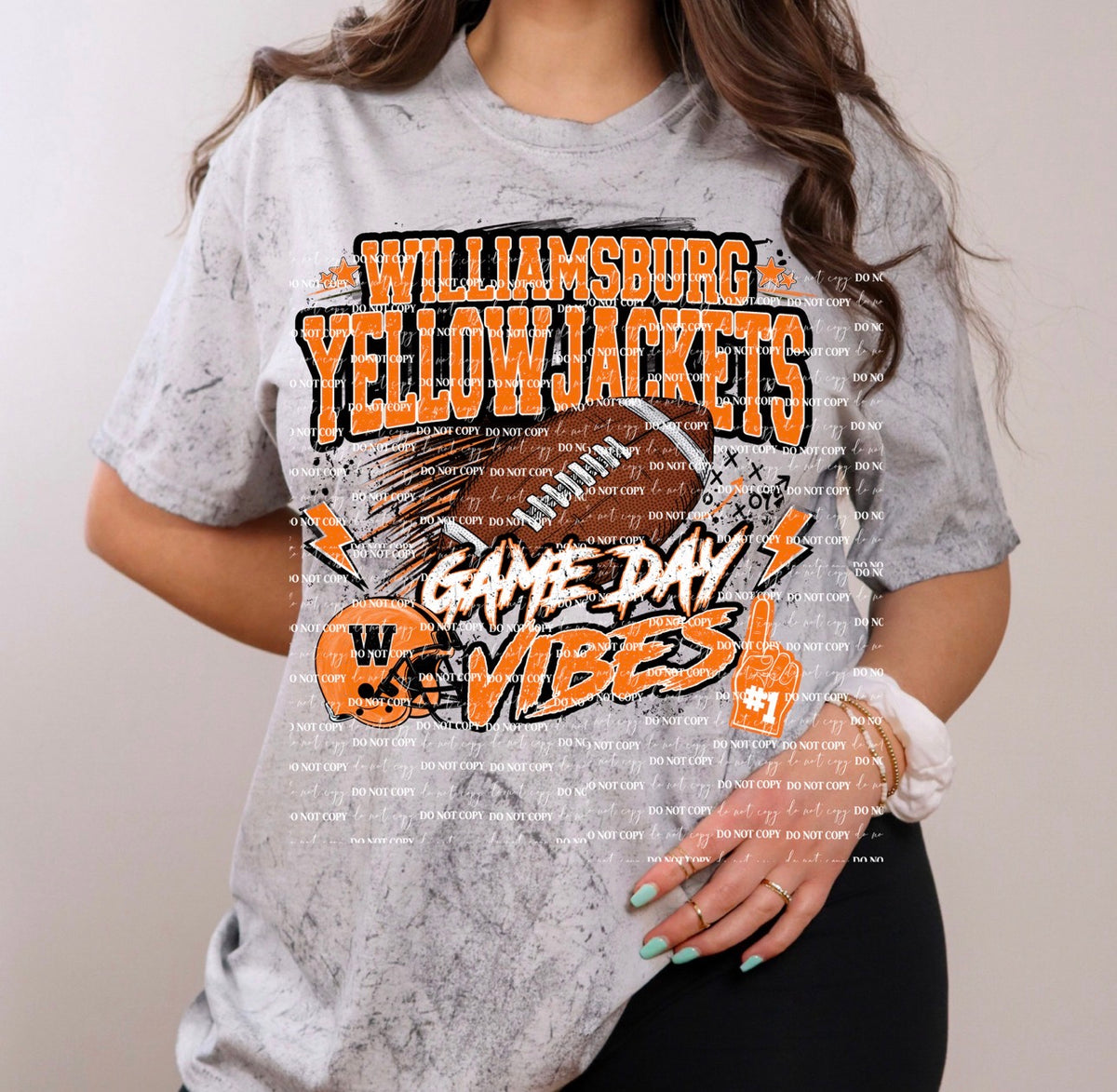 Williamsburg Yellowjackets Game Day Vibes Youth/Toddler Sizing