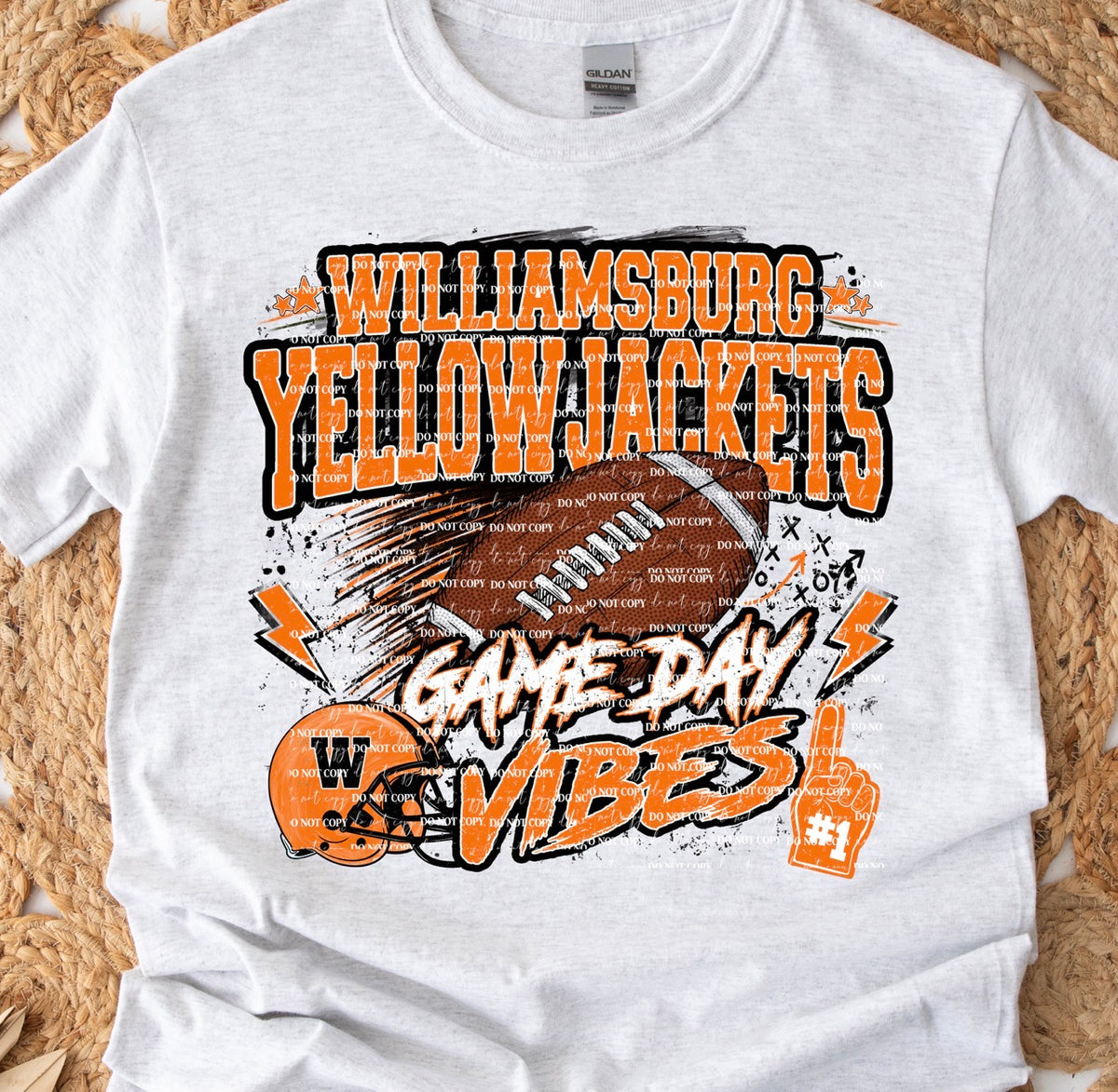 Williamsburg Yellowjackets Game Day Vibes Youth/Toddler Sizing