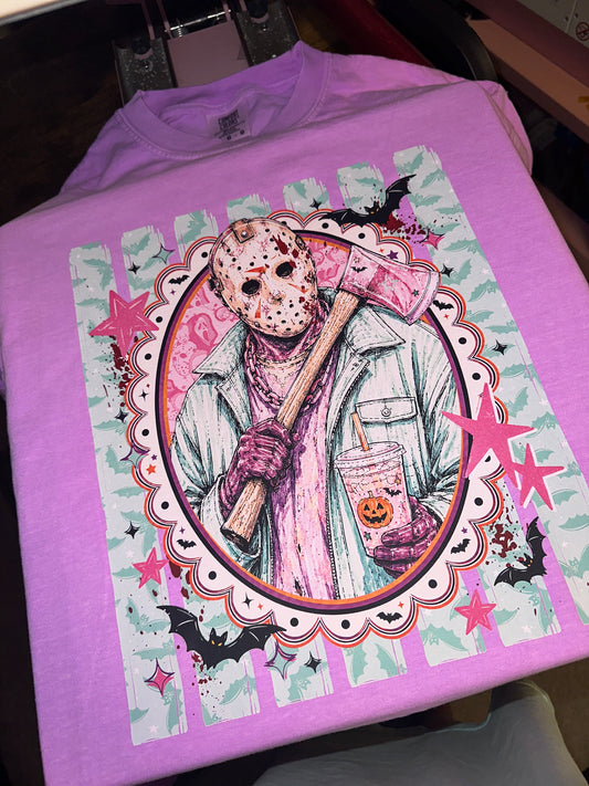Neon Horror Tshirt