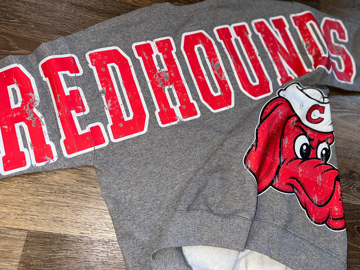 Redhounds Oversized Mascot Sweatshirt