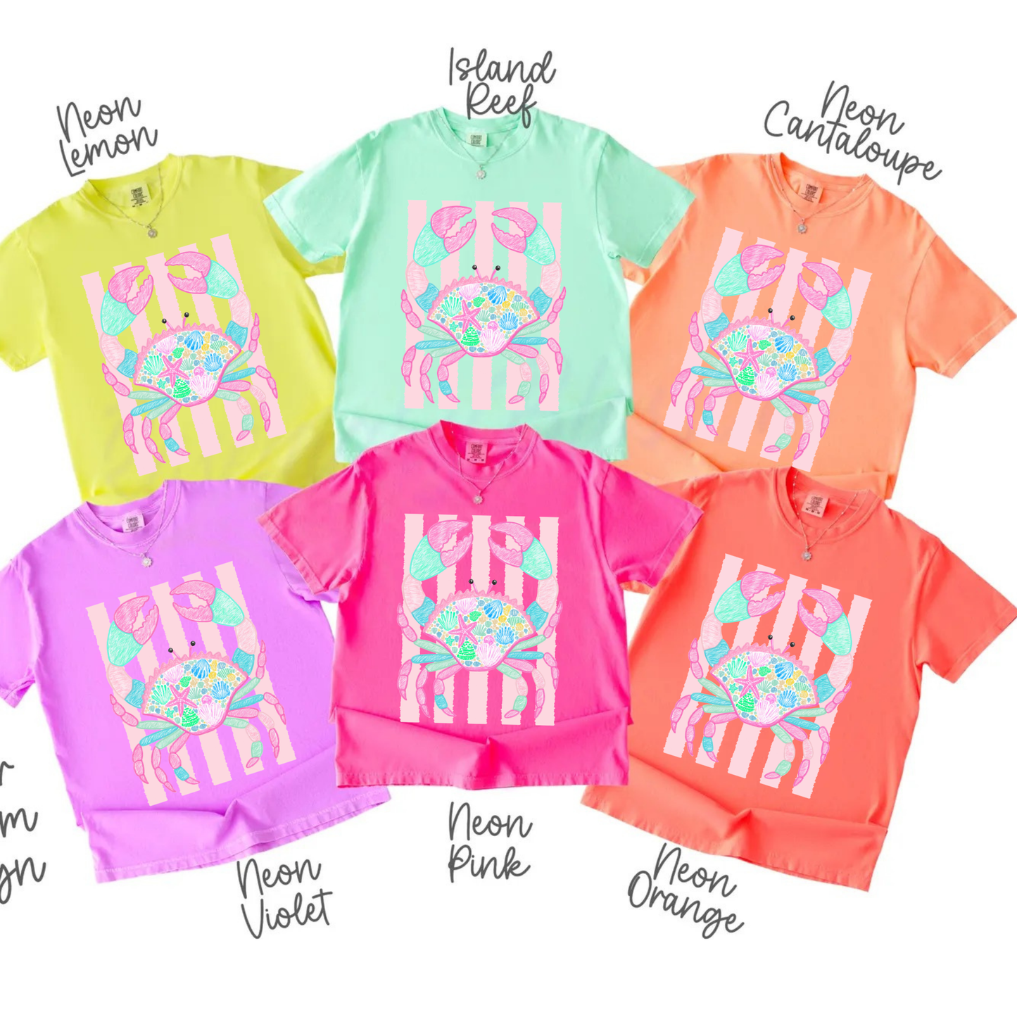 Preppy Beach Crab T-shirt