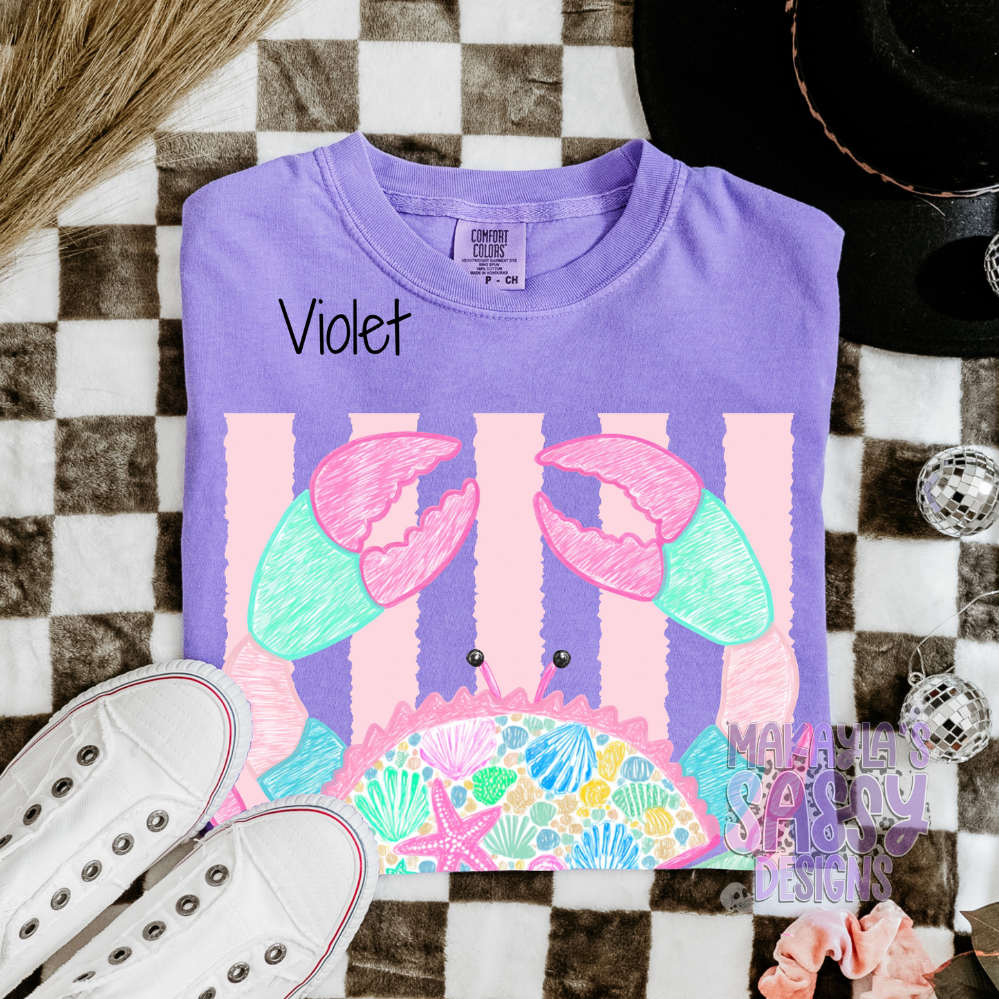 Preppy Beach Crab T-shirt
