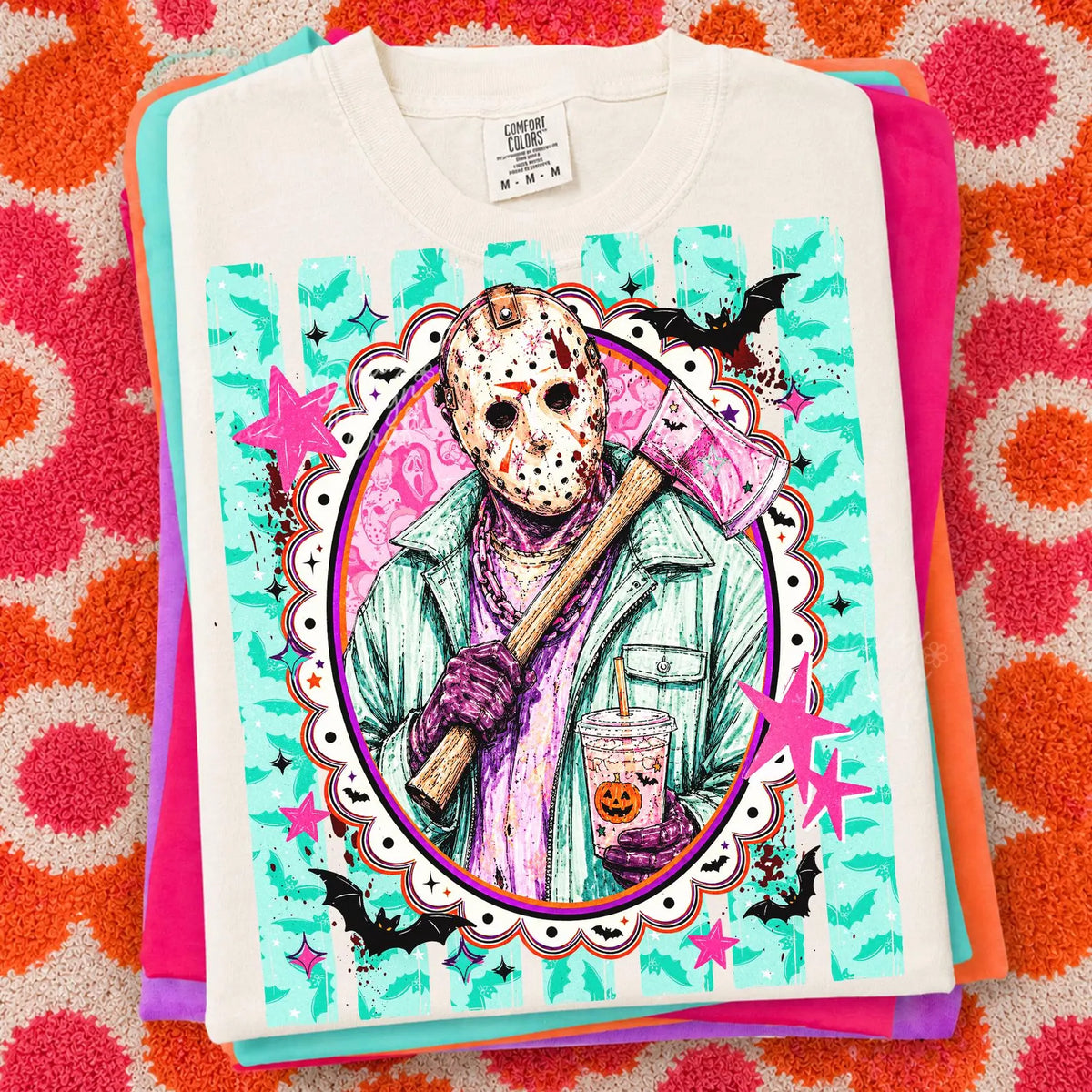 Neon Horror Tshirt